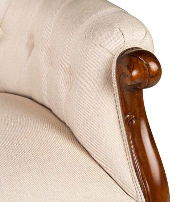 Sillón vintage grandfather honey