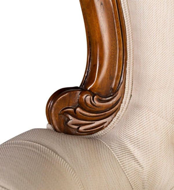 Sillón vintage grandfather honey