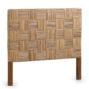 Cabezal rattan cuerda cuadros Cabezal rattan cuerda cuadros