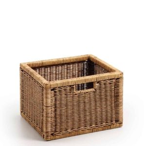 Cesta rattan trenza fina Cesta rattan trenza fina