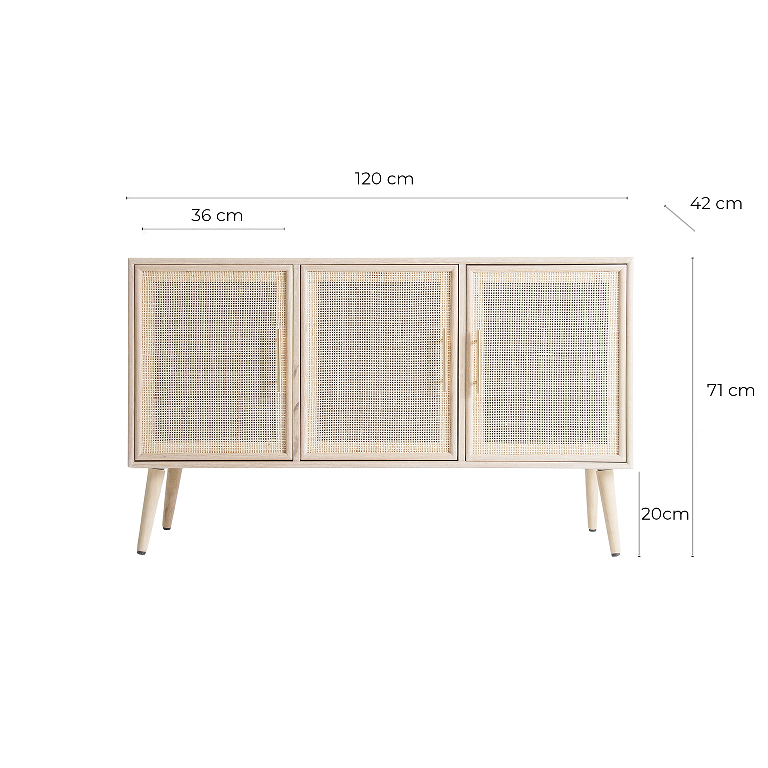 Buffet tsaki - Muebles Orencio - Lastdeco (8430026019922)