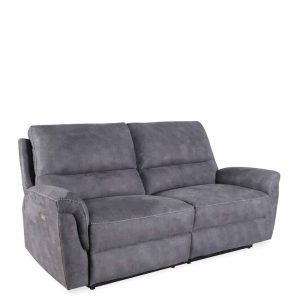 Sofá basil reclinable eléctrico gris Sofá basil reclinable eléctrico gris
