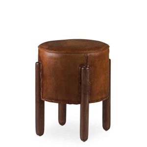 Taburete redondo piel Taburete redondo piel