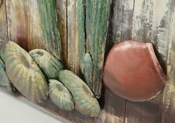 Placa cactus,fruta