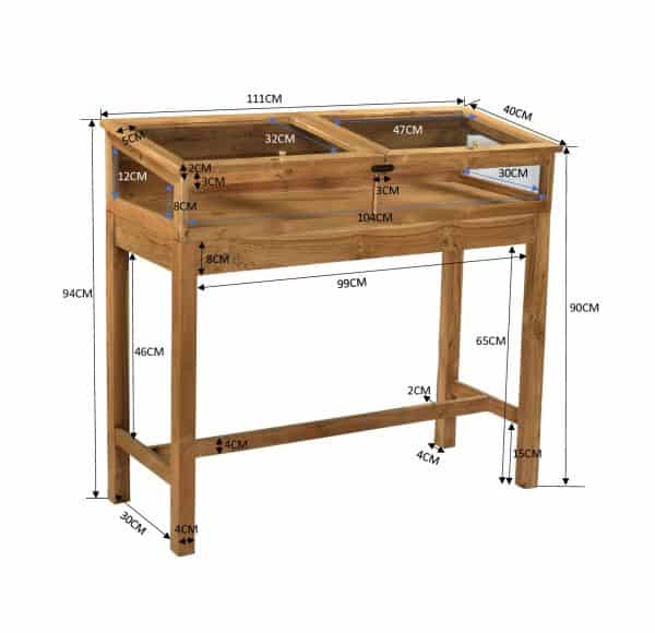 Consola 2 cajones - Muebles Orencio - Amadeus ()