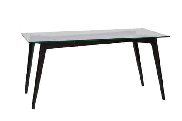 Mesa rectangular Janis 160 cm negro
