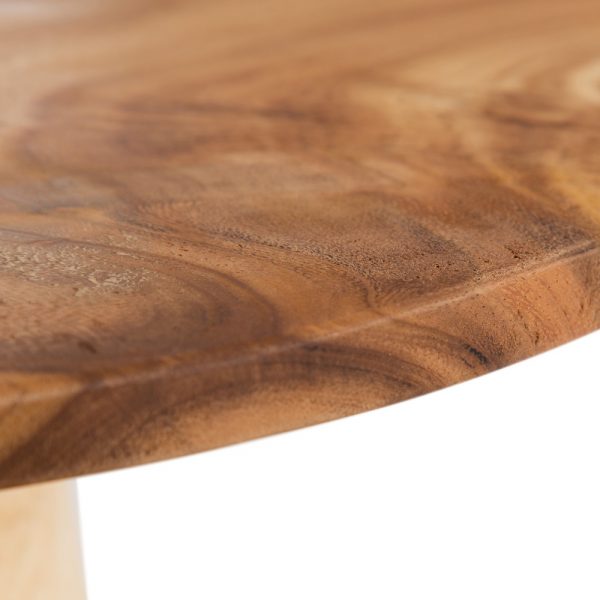 Mesa auxiliar natural madera de suar