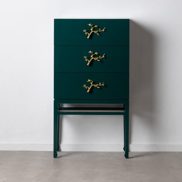 Armario “cabinet” verde madera de abeto