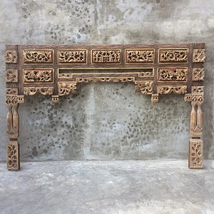 CABECERO ESTILO ORIENTAL