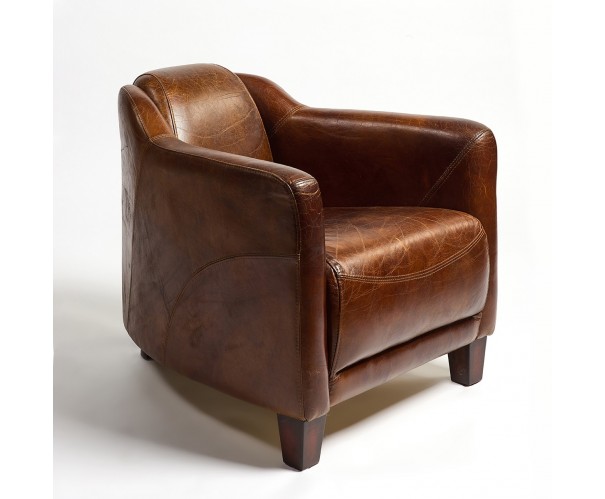 Sillon piel envejecido Sillon piel envejecido