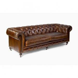 Sofa chester envejecido marron Sofa chester envejecido marron