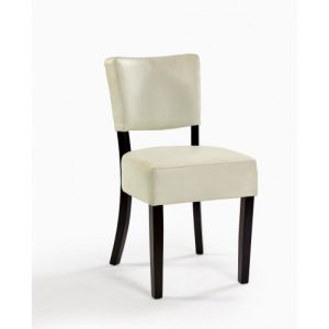 Silla blanca polipiel