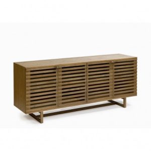 Aparador acabado roble y puertas de listones