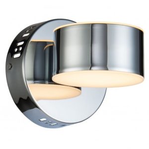 Aplique de pared redondo cromado Aplique de pared redondo cromado