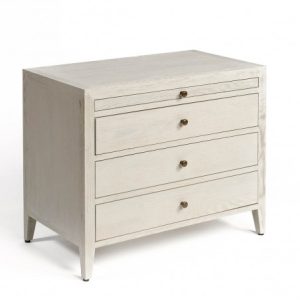 Cómoda acabado roble blanco grisáceo patinado Cómoda acabado roble blanco grisáceo patinado