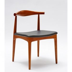 Silla madera tapizado negro Silla madera tapizado negro