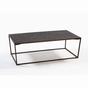 Mesa de madera y metal Mesa de madera y metal