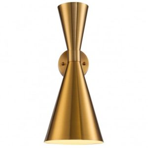 Lámpara aplique de pared dorado envejecido Lámpara aplique de pared dorado envejecido