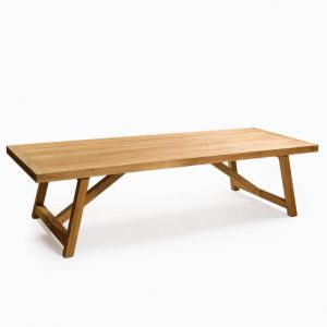 Mesa de comedor madera de teca Mesa de comedor madera de teca