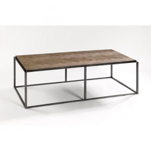 Mesa de madera y metal Mesa de madera y metal