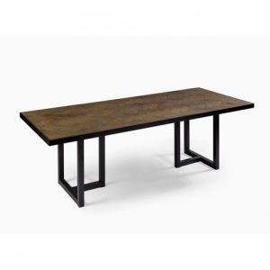 Mesa roble y metal Mesa roble y metal