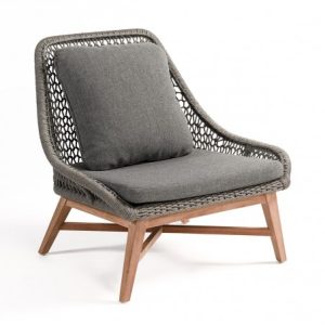 Sillón de teca y cuerda