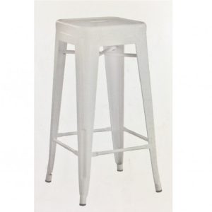 Taburete blanco Taburete blanco