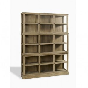 Vitrina de roble y cristal Vitrina de roble y cristal