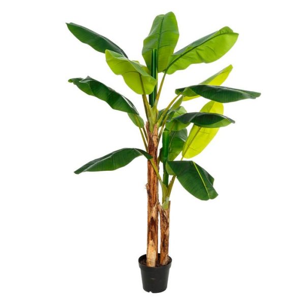 Planta platanero verde “pvc” decoración 103 x 95 x 200 cm