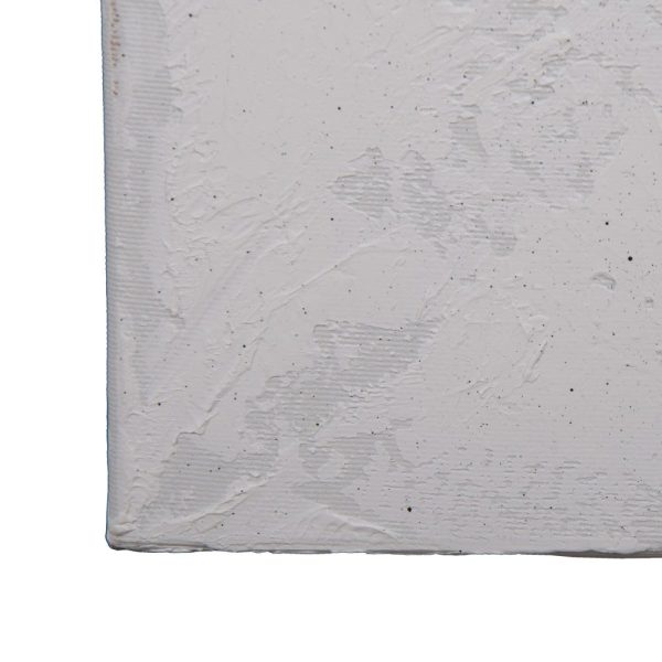 Pintura abstracto blanco-negro lienzo 100 x 3,50 x 150 cm