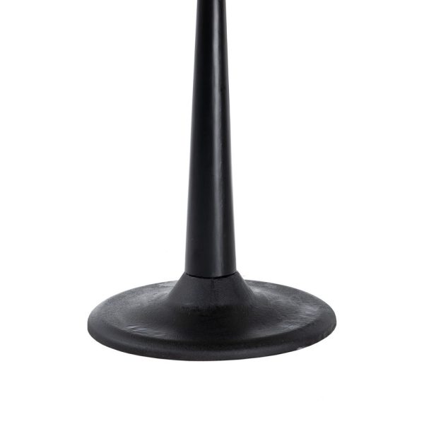 Mesa comedor natural-negro 115 x 115 x 78 cm