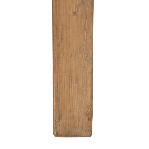 Mesa comedor natural madera de pino 244 x 102 x 76 cm