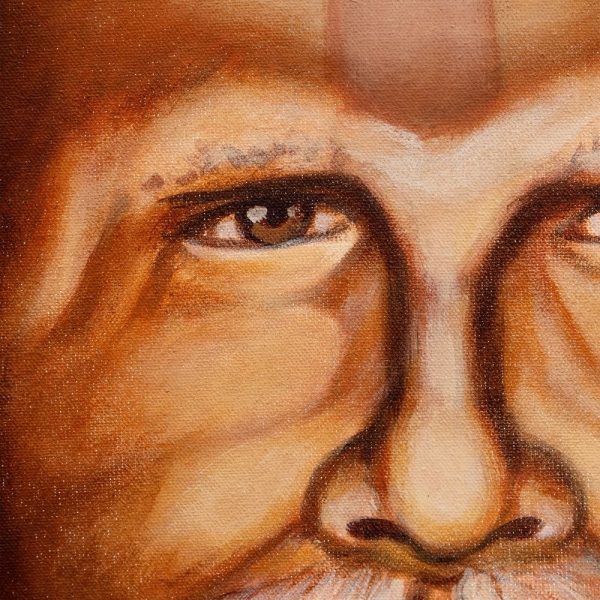 Cuadro pintura negro-crema lienzo 100 x 4 x 150 cm