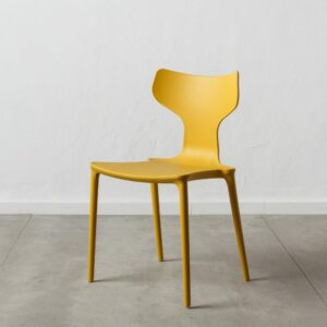 Silla Amarillo Polipropileno 47 X 41 X 83,50 Cm Silla Amarillo Polipropileno 47 X 41 X 83,50 Cm