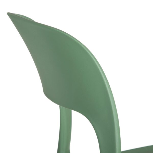 Silla verde menta polipropileno 43 x 43 x 83,20 cm