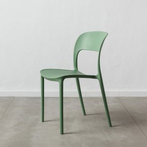 Silla Verde Menta Polipropileno 43 X 43 X 83,20 Cm