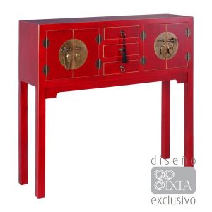 Mueble Recibidor, Consola Estilo Vintage Con Cajón, madera Natural, Color  Blanco Con Cajón Y Patas En Color Encerado con Ofertas en Carrefour