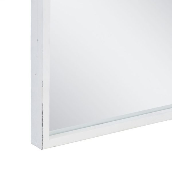Espejo ventana blanco metal-cristal 90 x 3 x 120 cm