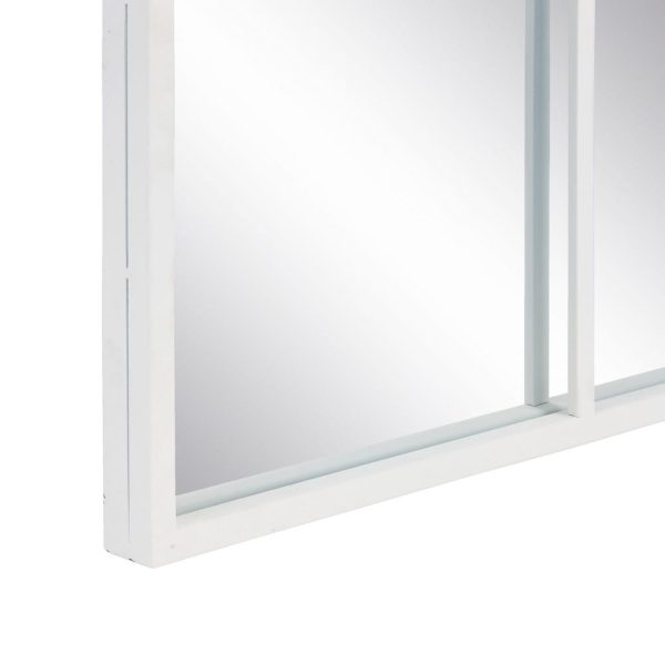 Espejo ventana blanco metal-cristal 90 x 3 x 180 cm