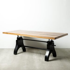 Mesa Comedor Natural-Negro 220 X 100 X 75 Cm Mesa Comedor Natural-Negro 220 X 100 X 75 Cm