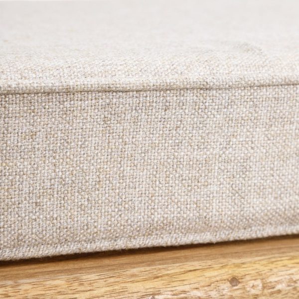 Sofá deco natural-marrón 147 x 66 x 62 cm