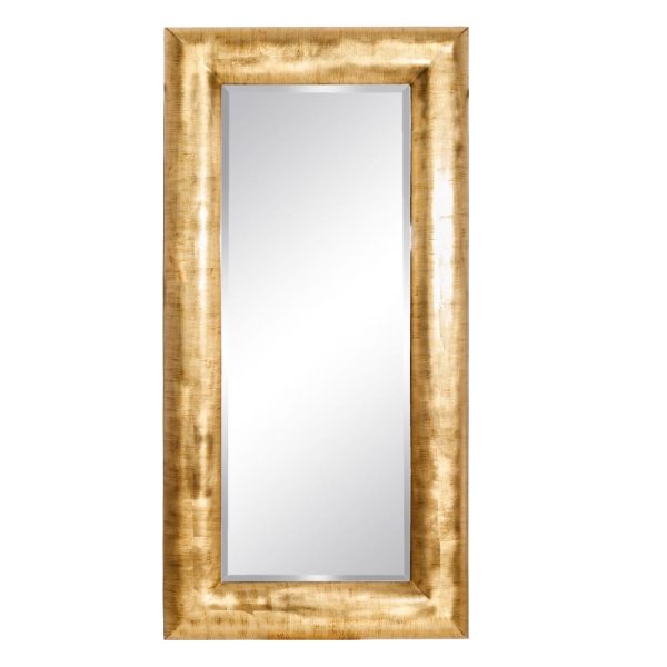 Espejo oro pu/cristal decoración 101 x 8 x 200 cm