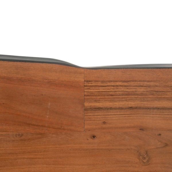 Mesa comedor marrón-negro 300 x 94 x 78 cm