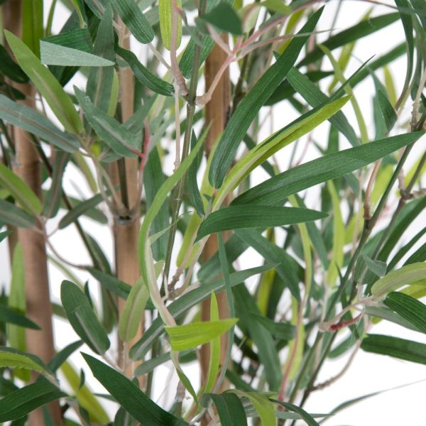 Planta bambú verde “pvc” decoración 30 x 33 x 120 cm