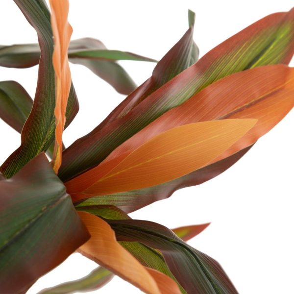 Planta dracena verde-marrón “pvc” 140 cm