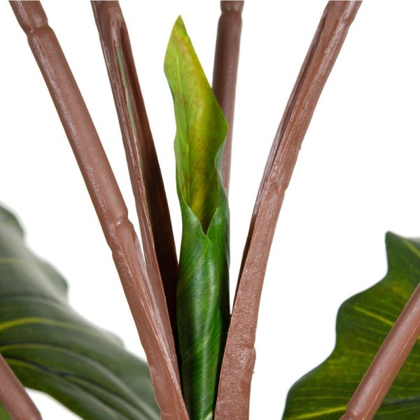 Planta colocasia verde “pvc” decoración 130 cm