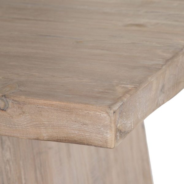 Mesa comedor natural madera de pino 200 x 100 x 77 cm