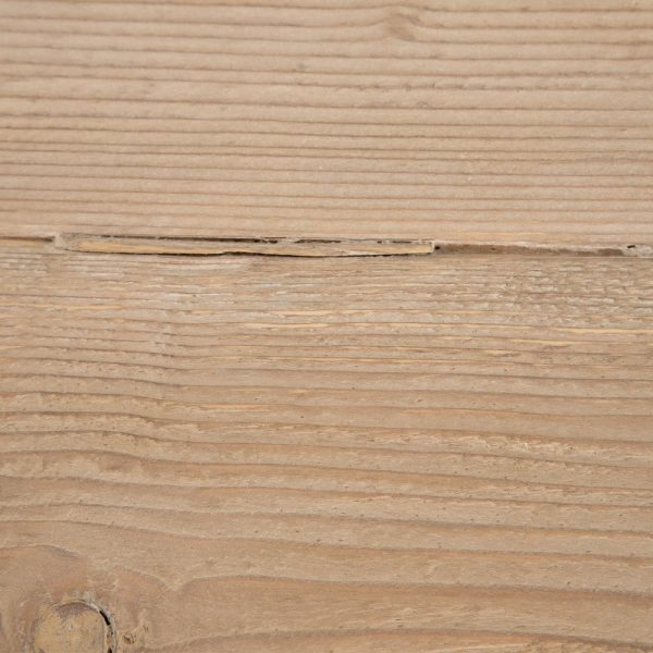 Mesa comedor natural madera de pino 120 x 120 x 76 cm
