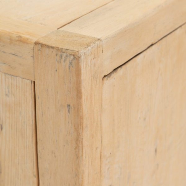 Aparador natural madera de olmo salón 160 x 40 x 90 cm
