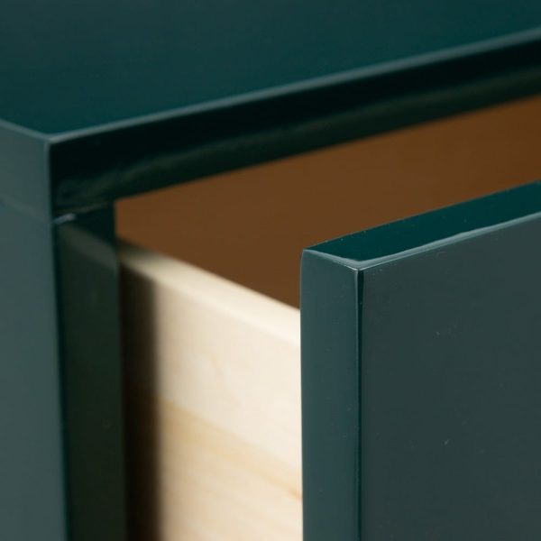 Armario “cabinet” verde madera de abeto 70 x 38 x 130,50 cm